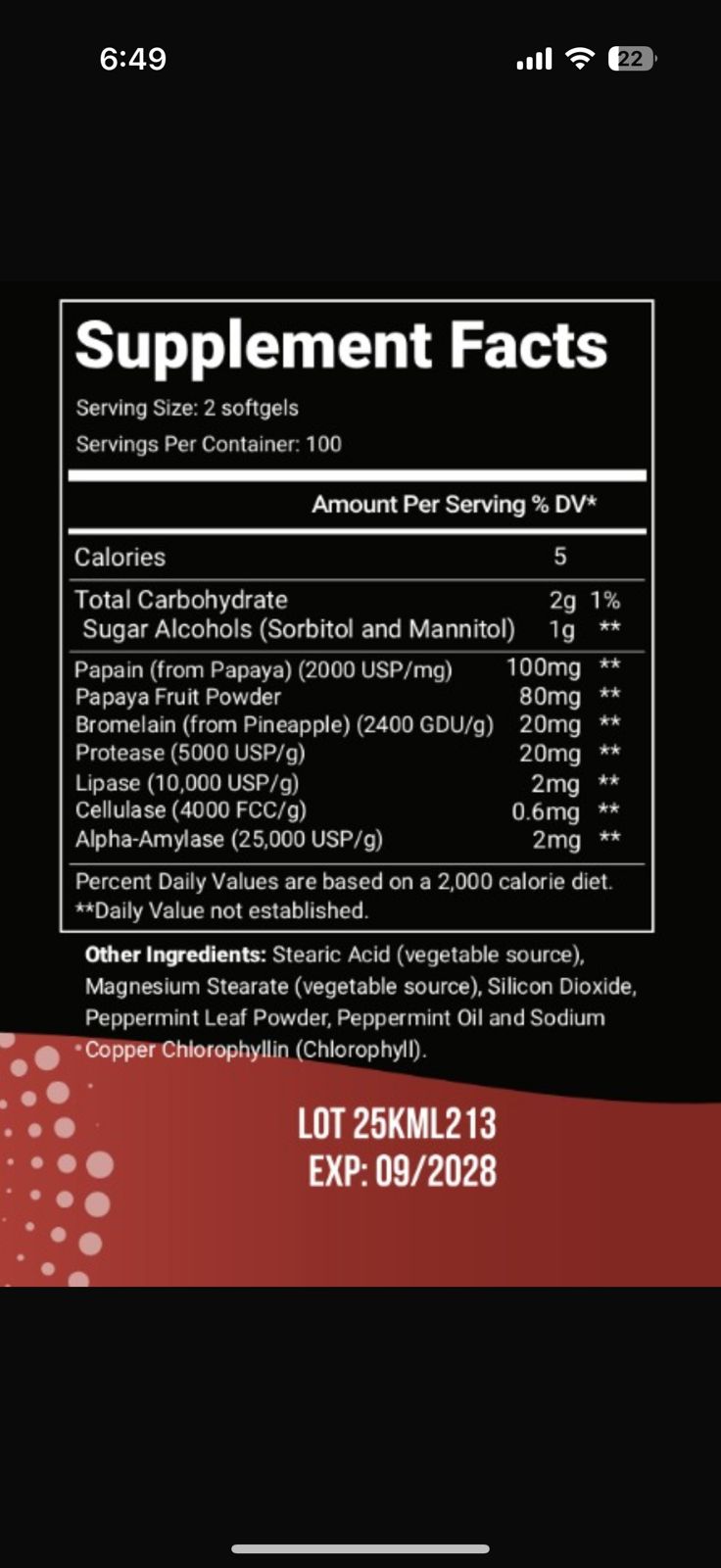 enzimas de papaya total health